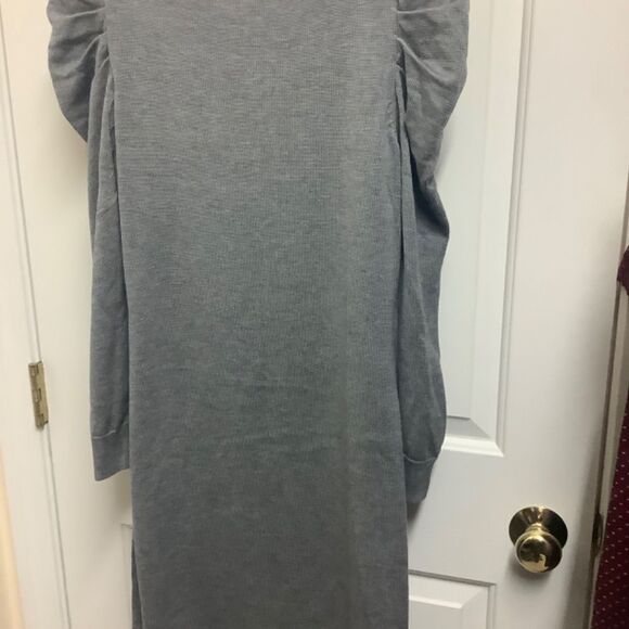 Calvin Klein grey sweater dress medium - Picture 3 of 5